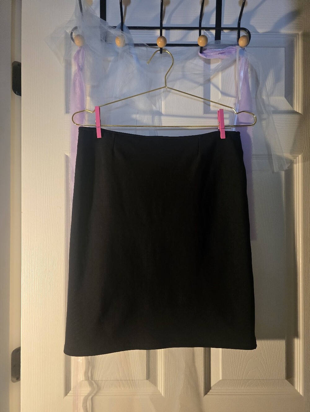 Cache Black Pencil Skirt
